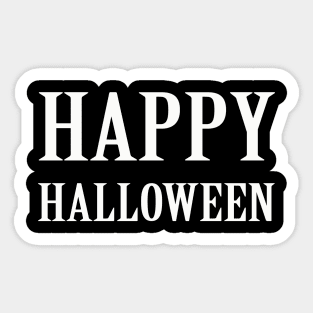 Happy Halloween Sticker